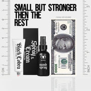 TATTOO NUMB SPRAY + NUMBING CREAM 'DUO' - BlackCobraSupply.com