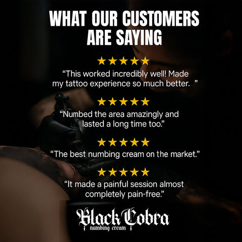TATTOO NUMBING CREAM 'NUMBER 25' - BlackCobraSupply.com
