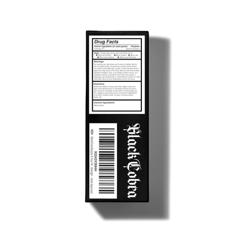 TATTOO NUMBING CREAM 'NUMBER 25' - BlackCobraSupply.com