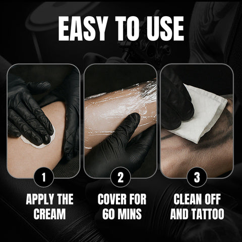 TATTOO NUMBING CREAM 'NUMBER 25' - BlackCobraSupply.com
